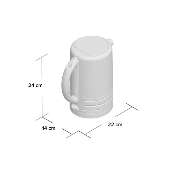 Dualit Architect Kettle 1.5L Capacity Rapid Boil & NonDrip Spout